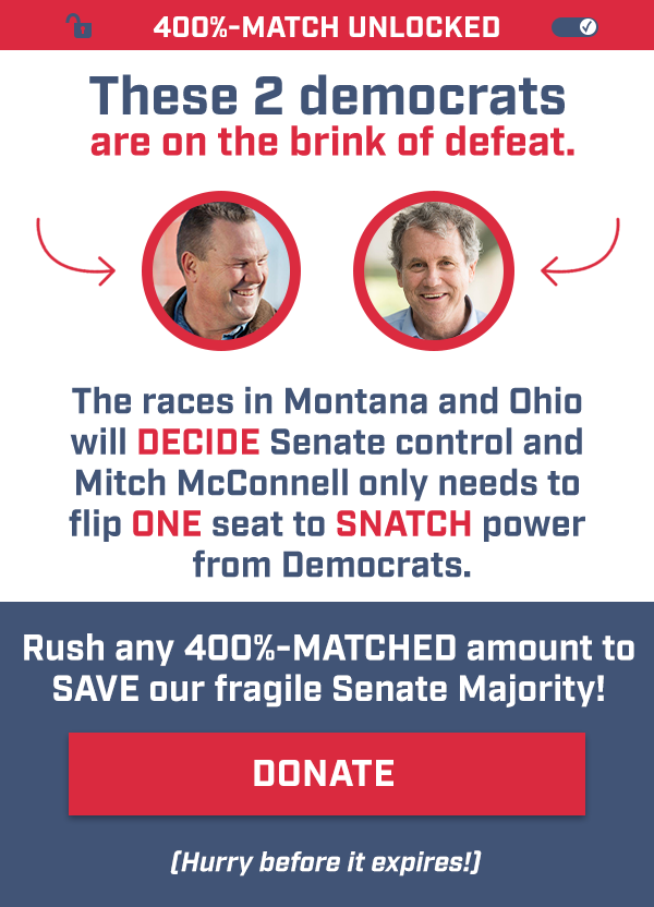 Tester and Brown are on the brink of defeat