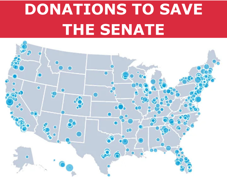 DONATIONS TO SAVE THE SENATE