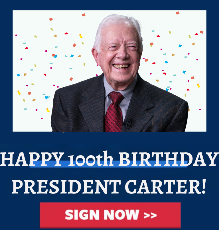 Jimmy Carter Birthday Card