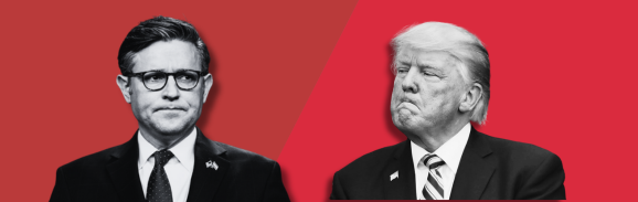 Mike Johnson/Donald Trump