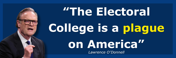 Lawrence O'Donnell: The Electoral College is a plague on America