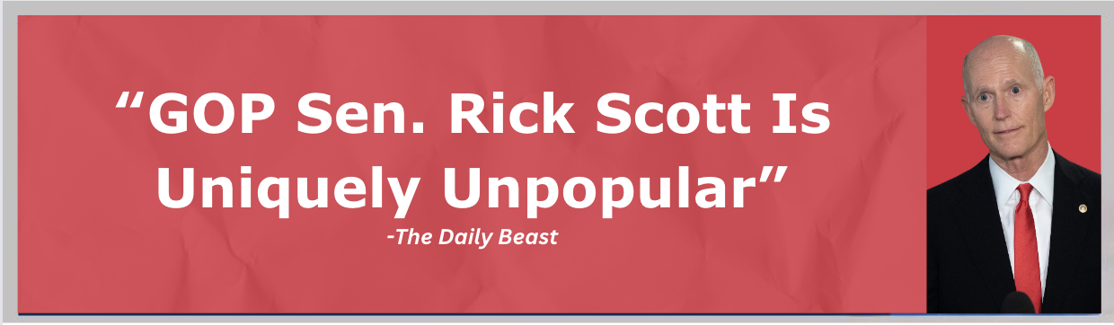 GOP Sen. Rick Scott Is Uniquely Unpopular - The Daily Beast