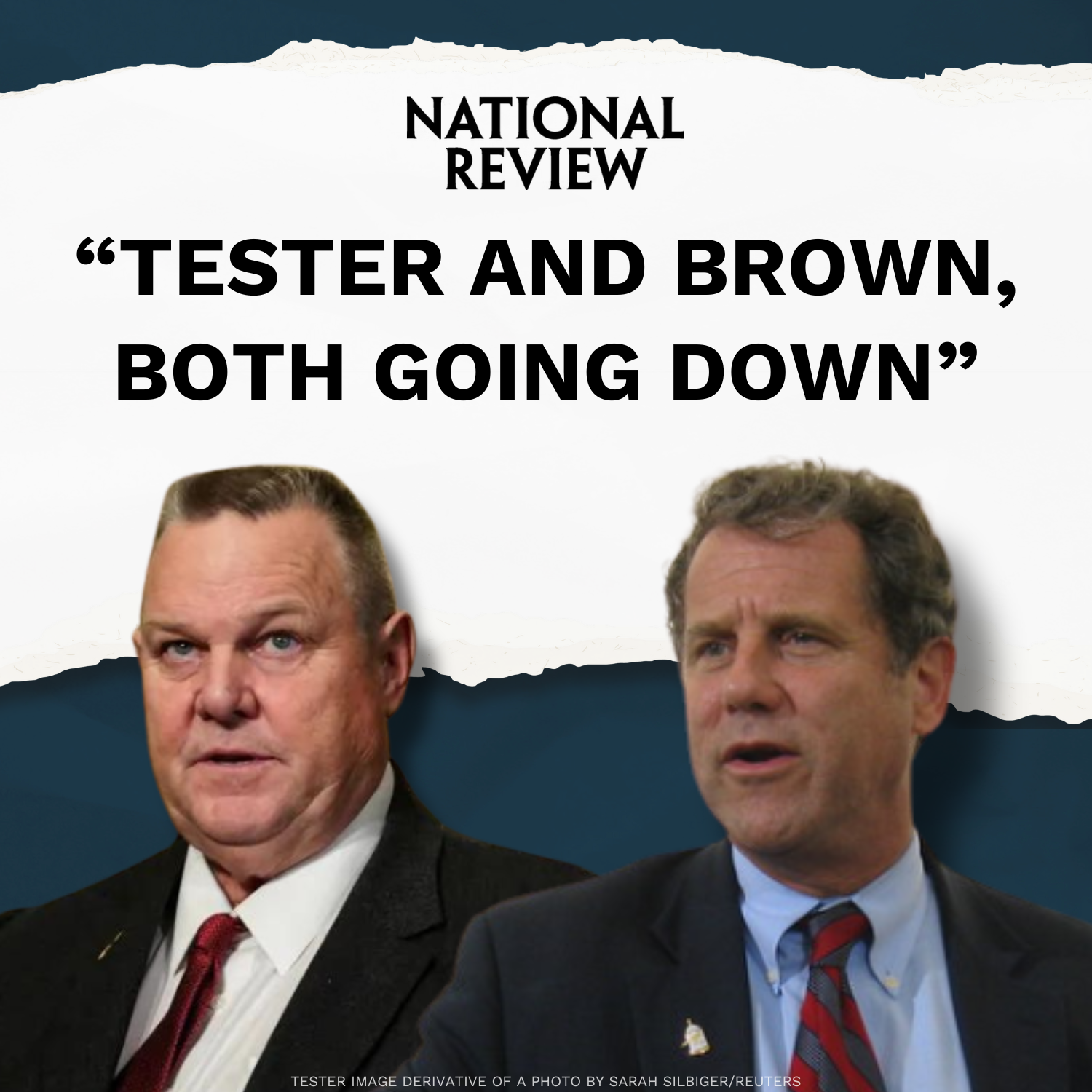 Tester and Brown Going Down