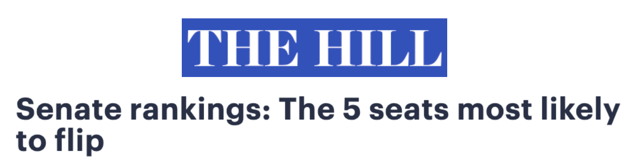 The Hill: Senate Rankings: The 5 seats most likely to flip
